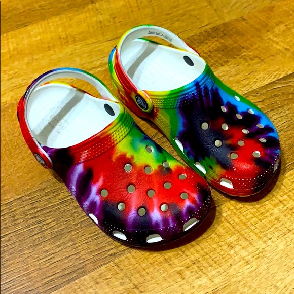 CROCS Other - Tie Dye Crocs